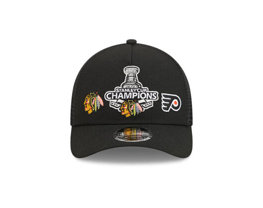 Kšiltovka New Era - NHL AF 26 Champion VC 9FORTY M-CROWN - Chicago Blackhawks - Black