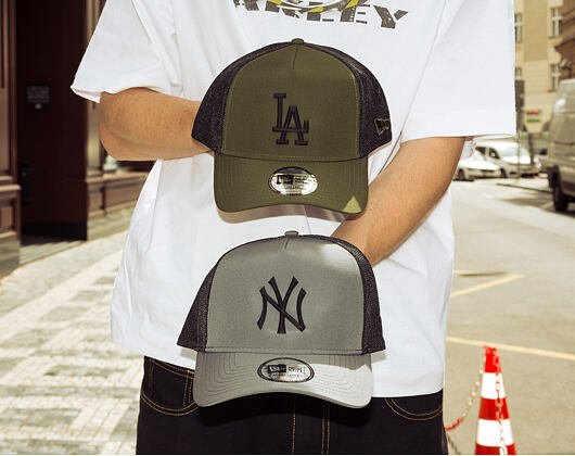 Kšiltovka New Era - MLB Tech Pack 9FORTY A-Frame Trucker - NY Yankees - Steel