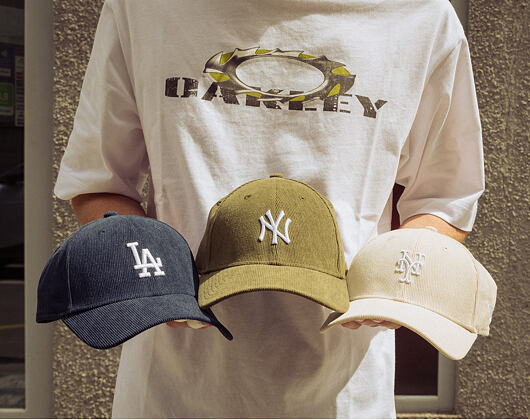 Kšiltovka New Era - MLB Soft Cord 9FORTY - LA Dodgers - Navy