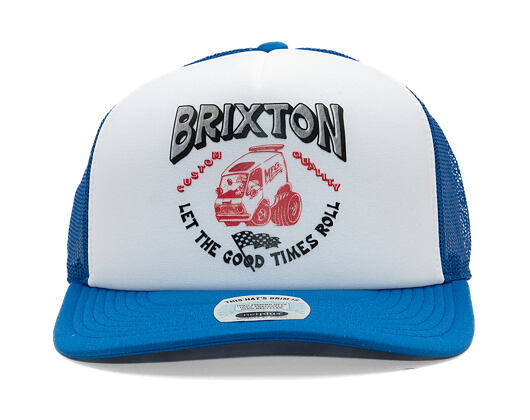 Kšiltovka Brixton - Garnet Np Hp Trucker Hat - Royal/White/Royal