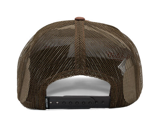 Kšiltovka Brixton - Beekman C Np Mp Trucker Hat - Brown/Brown