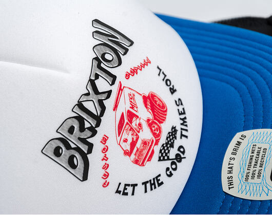 Kšiltovka Brixton - Garnet Np Hp Trucker Hat - Royal/White/Royal
