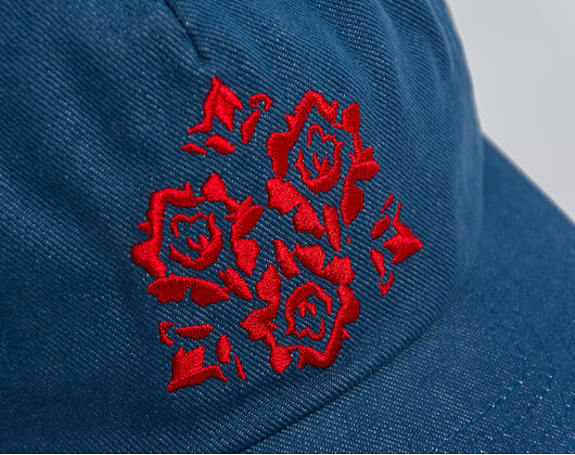 Kšiltovka Brixton - Lola Embroidered Lp Adj - Light Washed Denim
