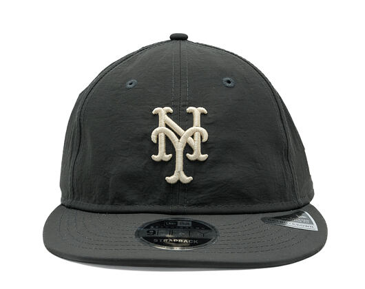 Kšiltovka New Era - MLB Nylon Ripstop 9FIFTY Retro Crown - NY Mets - Black