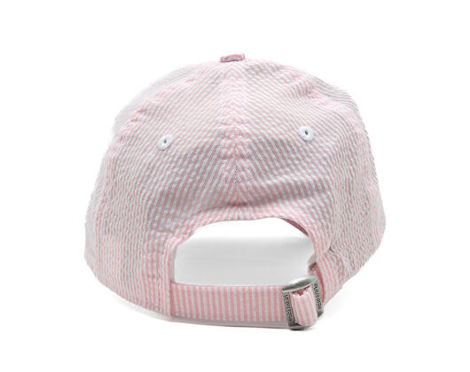 Dětská Kšiltovka New Era - MLB Seersucker 9TWENTY - LA Dodgers - Pink Rouge