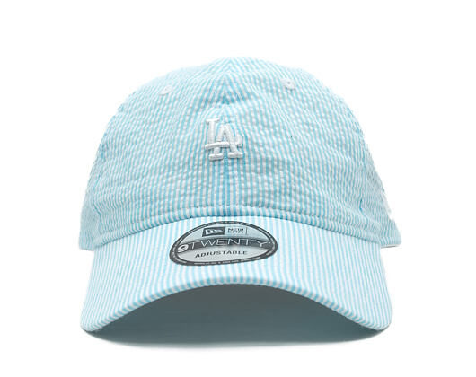 Kšiltovka New Era - MLB Seersucker 9TWENTY - LA Dodgers - Green / White