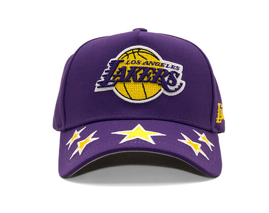 Kšiltovka Mitchell & Ness - Shining Stars - NBA - Los Angeles Lakers - Purple