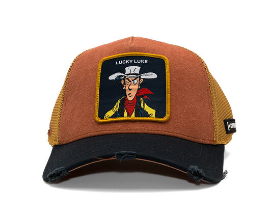 Kšiltovka Capslab - Lucky Luke Premium Trucker