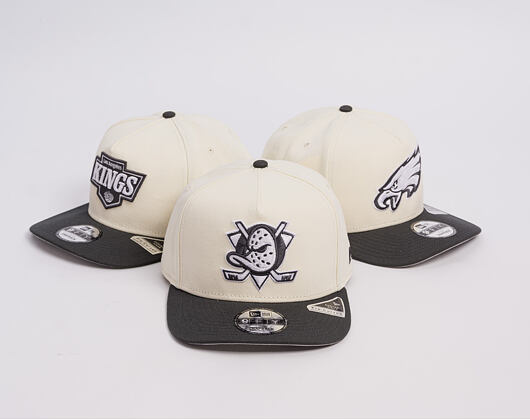 Kšiltovka New Era - NHL "Steel Clouds 2 Tone" 9FIFTY - Anaheim Ducks - Chrome White
