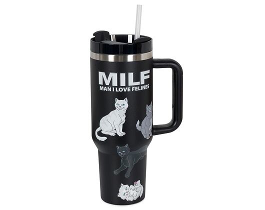 Láhev Rip N Dip - Man I Love Felines Big Ol Cup Tumbler Black