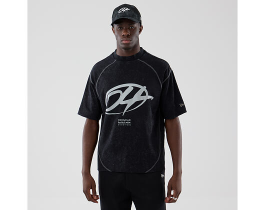 Triko New Era - F1 Drop Shoulder Tee - RED BULL F1 - Black
