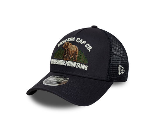 Kšiltovka New Era - Branded Graphic 9FORTY M-CROWN A-Frame Trucker - Navy