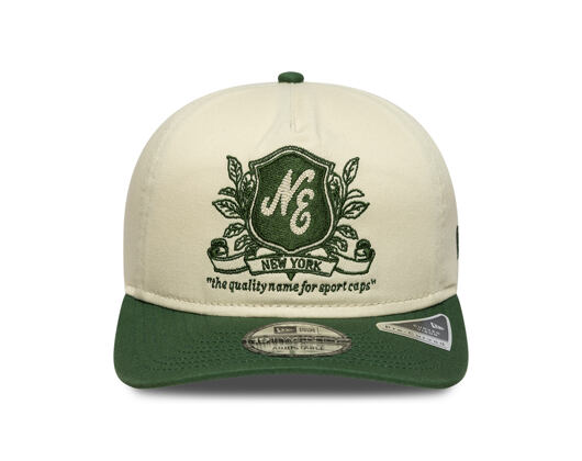 Kšiltovka New Era - Branded Washed Graphic 19TWENTY - Cream / Cilantro Green