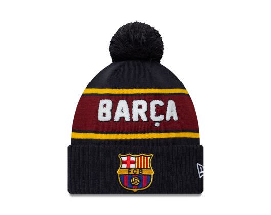 Kulich New Era - Sport Cuff Beanie Medium Knit - Barcelona FC - Navy