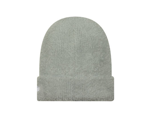 Dámský Kulich New Era - MLB Fluffy Mohair Beanie Medium Knit - NY Yankees - Grey