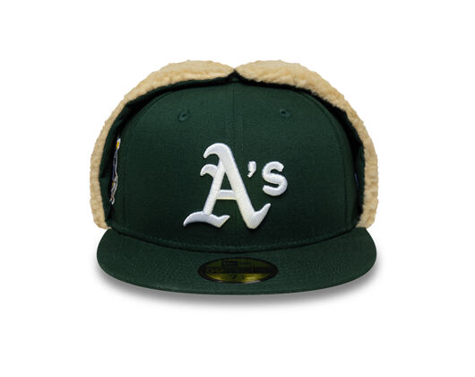 Kšiltovka New Era - MLB World Series Dog-Ear 59FIFTY - Oakland Athletics - Green
