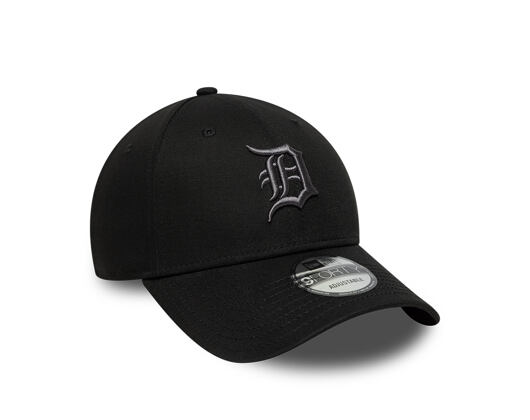 Kšiltovka New Era - MLB League Essential 9FORTY - Detroit Tigers - Black / Dark Concrete