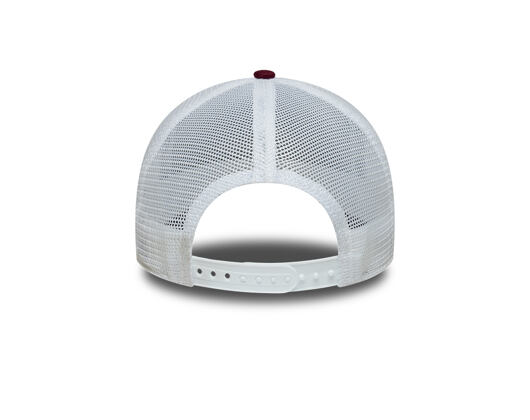 Kšiltovka New Era - MLB Essential 9FORTY A-Frame Trucker - Oakland Athletics - Burgundy
