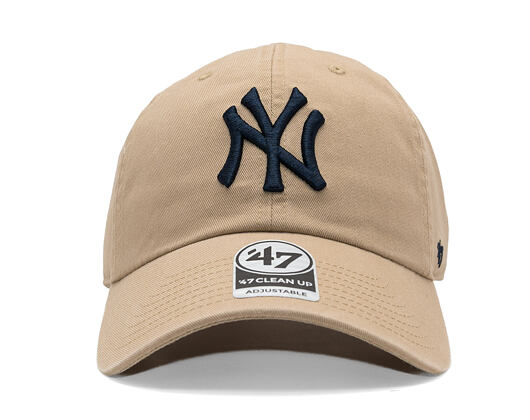 Kšiltovka 47 Brand MLB Clean Up - NY Yankees - Khaki