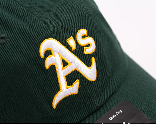 Kšiltovka Nike - Primetime Club - MLB - Oakland Athletics Pro - Green