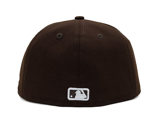 Kšiltovka New Era - MLB Seasonal 59FIFTY - Oakland Athletics - Burnt Wood - Brown