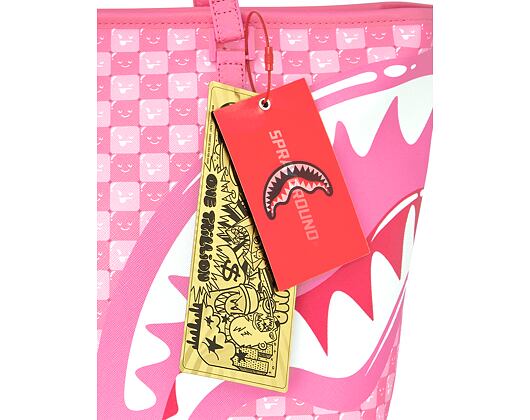 Taška Sprayground - Pink New Check Faces Tote