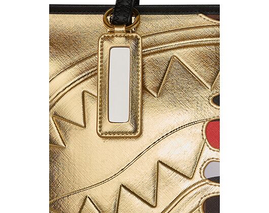 Taška Sprayground - Sharks In Paris Gold Drip Tote