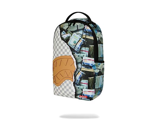 Batoh Sprayground - Cream Check Full Of Cash Backpack