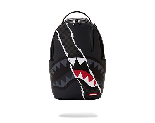 Batoh Sprayground - Center Rip Revealing Gray Check Backpack