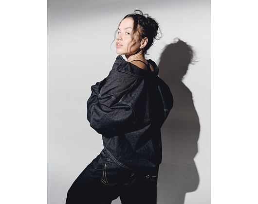 Džínová Bunda Karl Kani - Kani Jeans Cropped Rinsed Denim Jacket