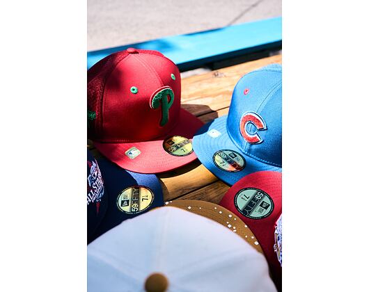 Kšiltovka New Era - MLB All Star Game Workout 2026 59FIFTY - Philadelphia Phillies - Scarlet