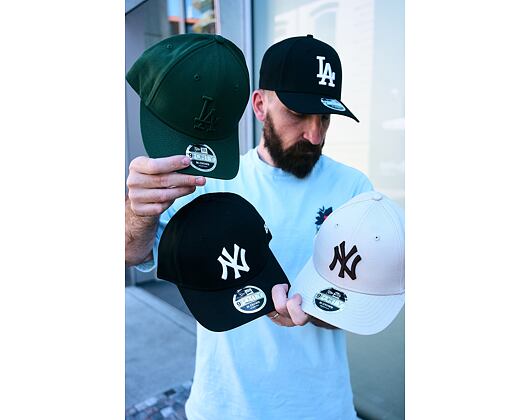 Kšiltovka New Era - MLB Seasonal 9FORTY M-CROWN - NY Yankees - Black