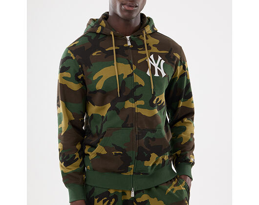 Mikina New Era - MLB 2Way Hoody - NY Yankees - Camo