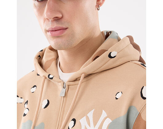 Mikina New Era - MLB 2Way Hoody - NY Yankees - Camo