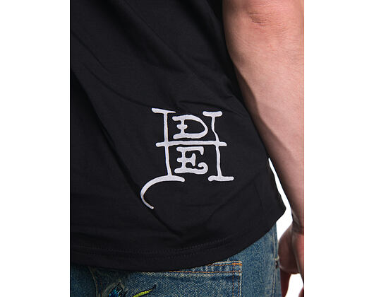 Triko Ed Hardy - Mens Double-Panther Tshirt - Black