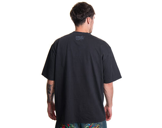 Triko Ed Hardy - Mens New York City Diamante Tshirt - Black