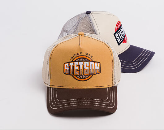 Kšiltovka Stetson - Trucker Cap Classic Globe