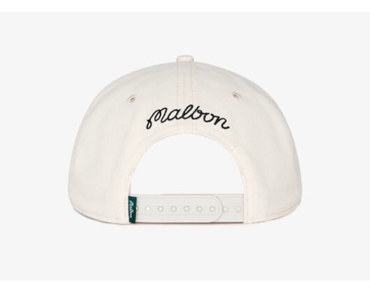 Kšiltovka Malbon - Velasco Snapback - Cream