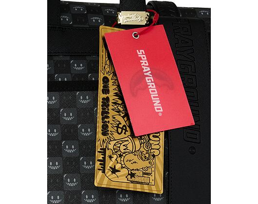 Batoh Sprayground Sharks In Paris Wtf Bubbly Black Check Monte Carlo
