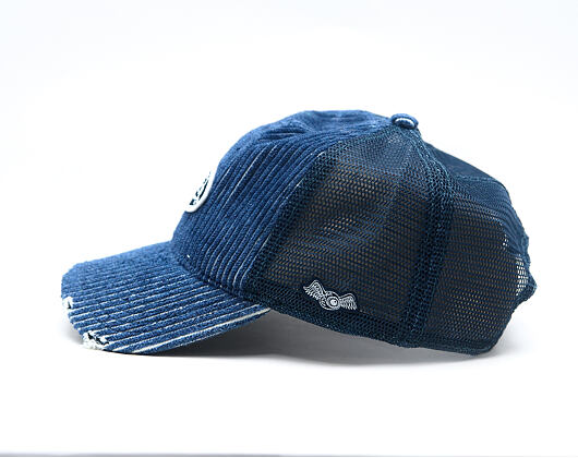 Kšiltovka Von Dutch - Baseball - Striped Corduroy Patch - Navy