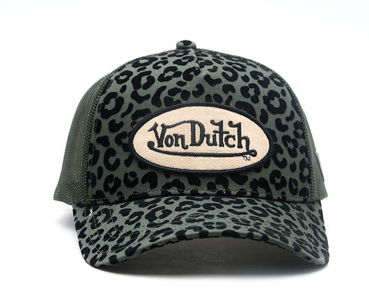 Dámská Kšiltovka Von Dutch - Baseball - Velvet Print Embroidery - Camo