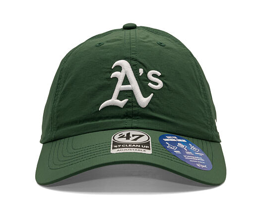 Kšiltovka '47 Brand - MLB Brrr CLEAN UP - Oakland Athletics - Green