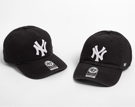 Kšiltovka '47 Brand - MLB Herbarium CLEAN UP - NY Yankees - Black