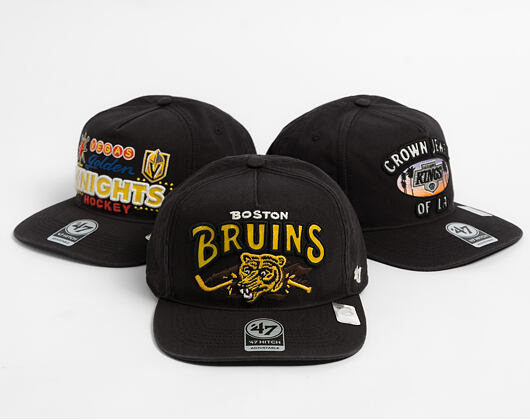 Kšiltovka '47 Brand - NHL Charlton HITCH - Boston Bruins