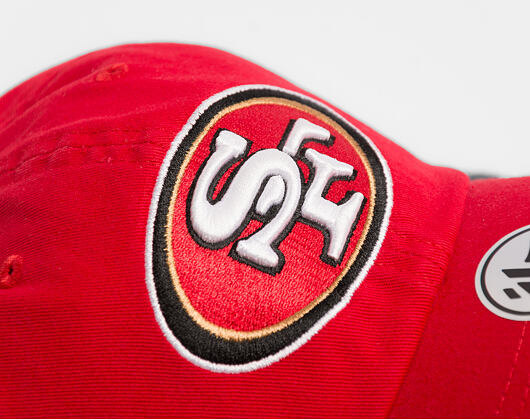 Kšiltovka '47 Brand - NFL CLEAN UP - San Francisco 49ers - Red