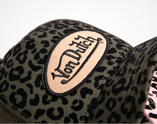 Dámská Kšiltovka Von Dutch - Baseball - Velvet Print Embroidery - Camo
