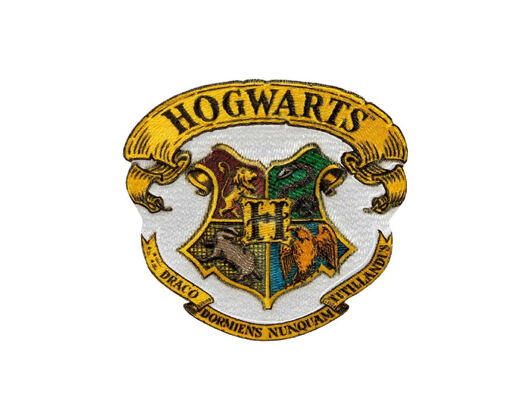 Nažehlovačka Monoquick - Harry Potter Bradavice školní znak 6,3 x 5,7 cm