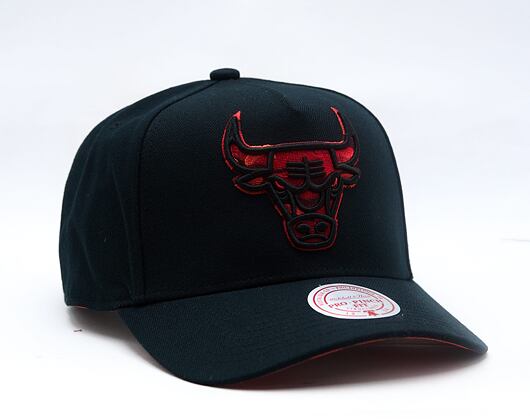 Kšiltovka Mitchell & Ness - NBA 404 Club Camo Pro Snapback - Chicago Bulls - Black