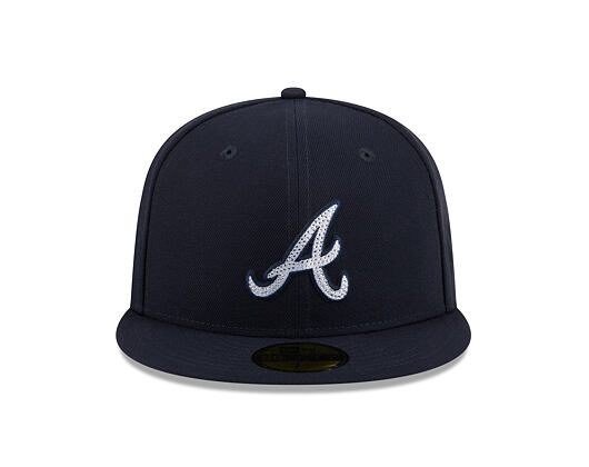 Kšiltovka New Era - MLB Rhinestone Badge 59FIFTY - Atlanta Braves - Team Color