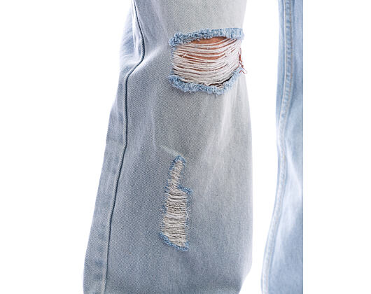 Kalhoty Karl Kani - OG Distressed Straight Leg Jeans - Blue